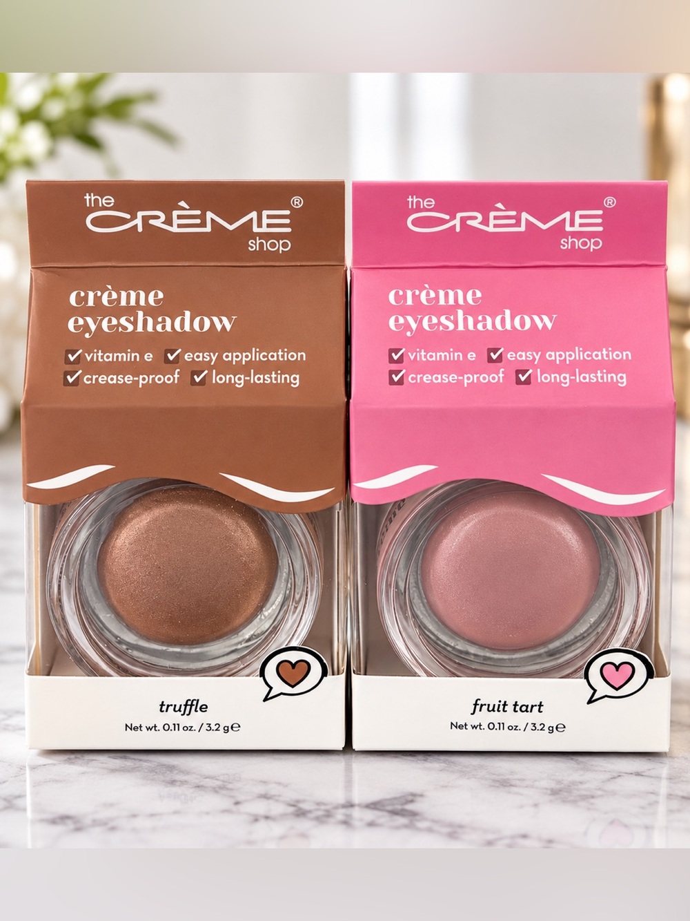 The Crème Shop Crème Eyeshadow Truffle & Fruit Tart
